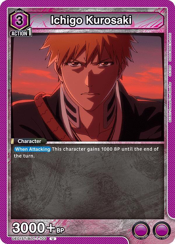 Ichigo Kurosaki (103) (UE01ST/BLC-1-103) [UE01ST: BLEACH: Thousand-Year Blood War Starter Deck]