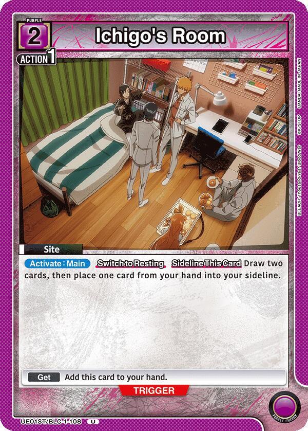 Ichigo's Room (UE01ST/BLC-1-108) [UE01ST: BLEACH: Thousand-Year Blood War Starter Deck]