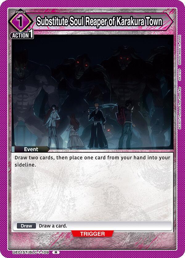 Substitute Soul Reaper of Karakura Town (UE01ST/BLC-1-109) [UE01ST: BLEACH: Thousand-Year Blood War Starter Deck]