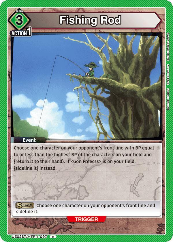 Fishing Rod (UE02ST/HTR-1-097) [UE02ST: HUNTER X HUNTER Starter Deck]