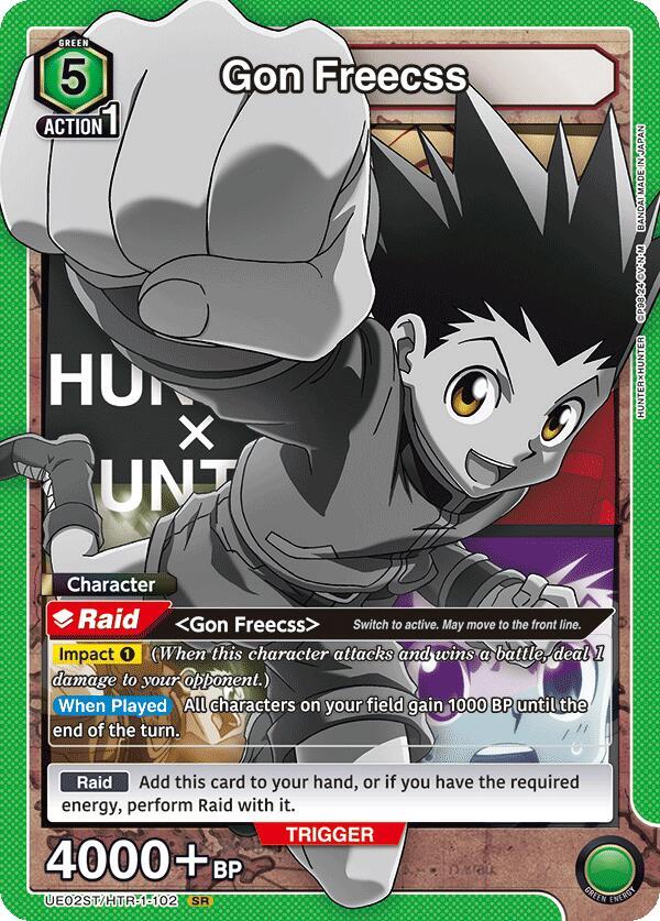 Gon Freecss (102) (UE02ST/HTR-1-102) [UE02ST: HUNTER X HUNTER Starter Deck]