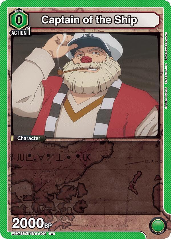 Captain of the Ship (UE02ST/HTR-1-103) [UE02ST: HUNTER X HUNTER Starter Deck]