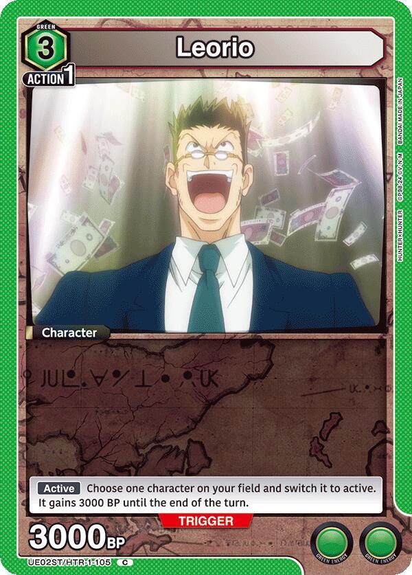 Leorio (105) (UE02ST/HTR-1-105) [UE02ST: HUNTER X HUNTER Starter Deck]