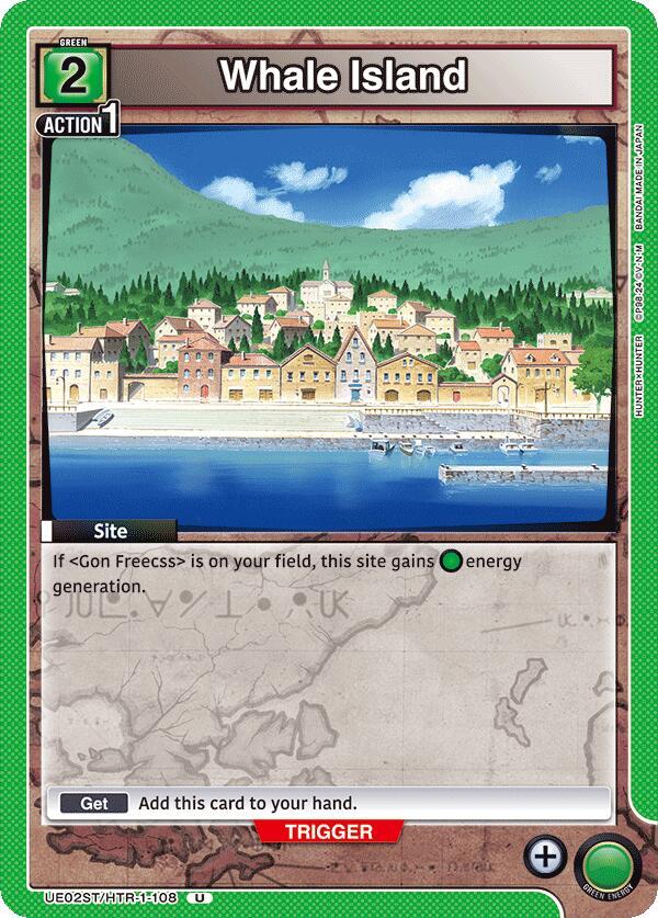 Whale Island (UE02ST/HTR-1-108) [UE02ST: HUNTER X HUNTER Starter Deck]