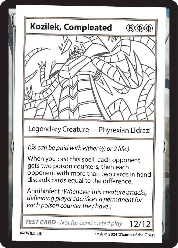 Kozilek, Completed [Mystery Booster 2 Playtest Cards]