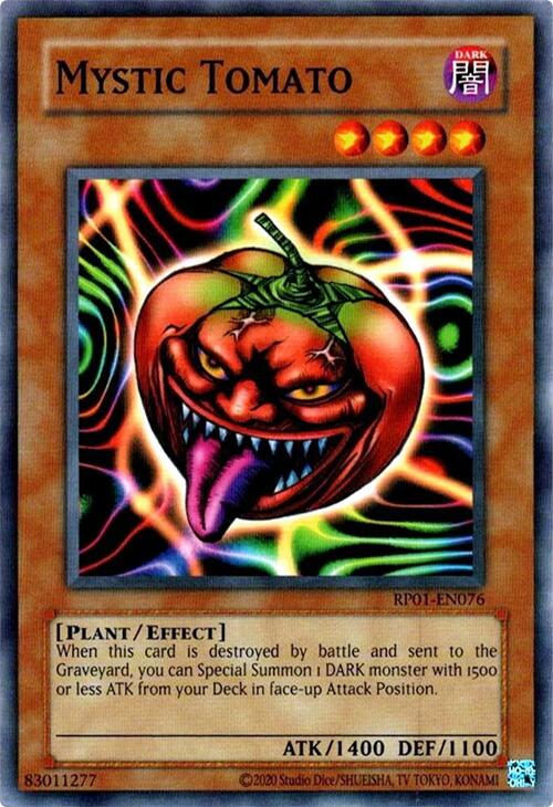 Mystic Tomato [RP01-EN076] Common
