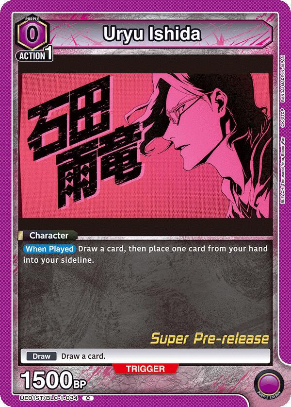 Uryu Ishida (UE01ST/BLC-1-034) [UE01ST: BLEACH: Thousand-Year Blood War Super Pre-Release Starter Deck]