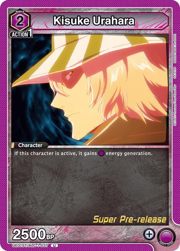Kisuke Urahara (037) (UE01ST/BLC-1-037) [UE01ST: BLEACH: Thousand-Year Blood War Super Pre-Release Starter Deck]
