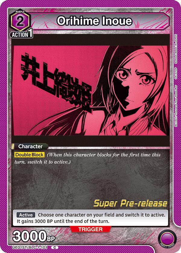 Orihime Inoue (101) (UE01ST/BLC-1-101) [UE01ST: BLEACH: Thousand-Year Blood War Super Pre-Release Starter Deck]