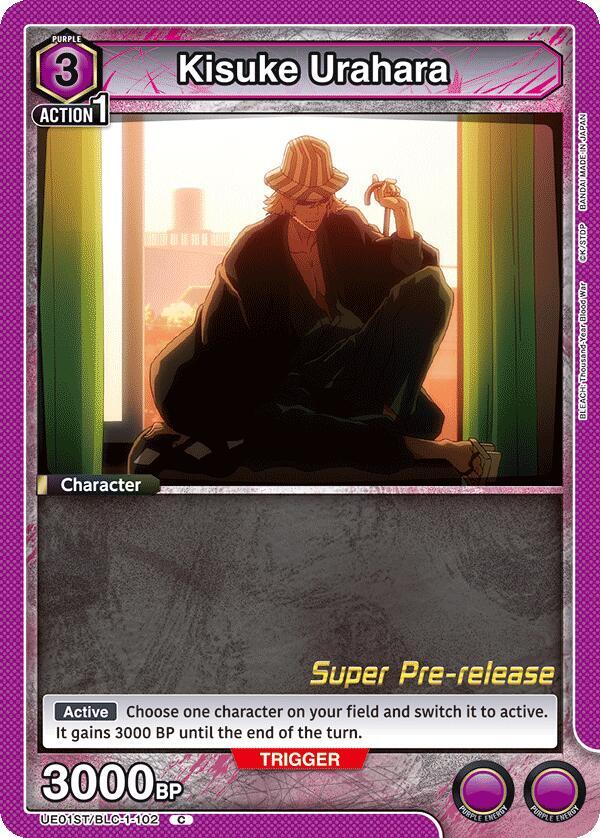 Kisuke Urahara (102) (UE01ST/BLC-1-102) [UE01ST: BLEACH: Thousand-Year Blood War Super Pre-Release Starter Deck]