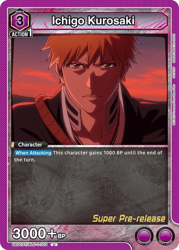 Ichigo Kurosaki (103) (UE01ST/BLC-1-103) [UE01ST: BLEACH: Thousand-Year Blood War Super Pre-Release Starter Deck]