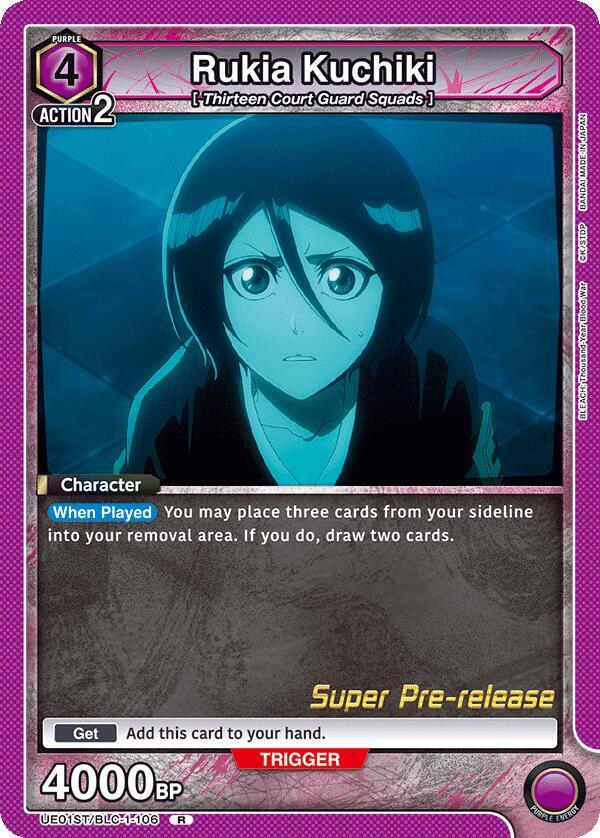 Rukia Kuchiki (UE01ST/BLC-1-106) [UE01ST: BLEACH: Thousand-Year Blood War Super Pre-Release Starter Deck]