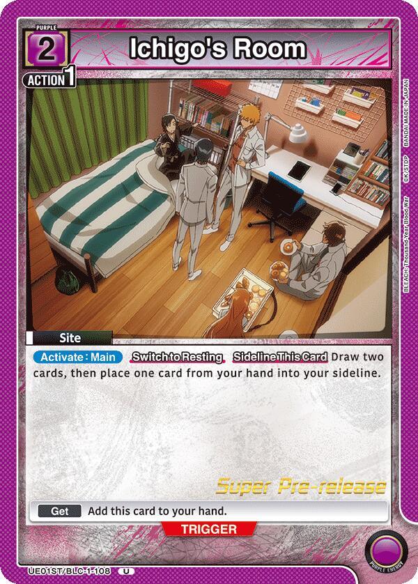 Ichigo's Room (UE01ST/BLC-1-108) [UE01ST: BLEACH: Thousand-Year Blood War Super Pre-Release Starter Deck]
