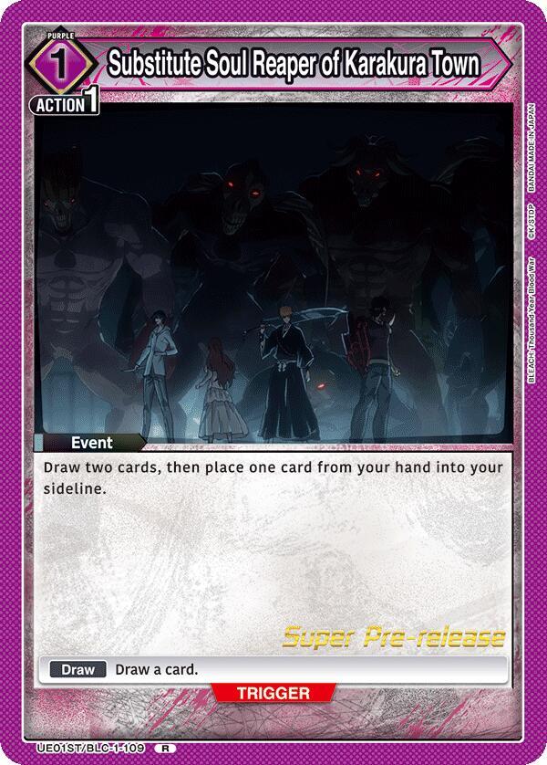 Substitute Soul Reaper of Karakura Town (UE01ST/BLC-1-109) [UE01ST: BLEACH: Thousand-Year Blood War Super Pre-Release Starter Deck]