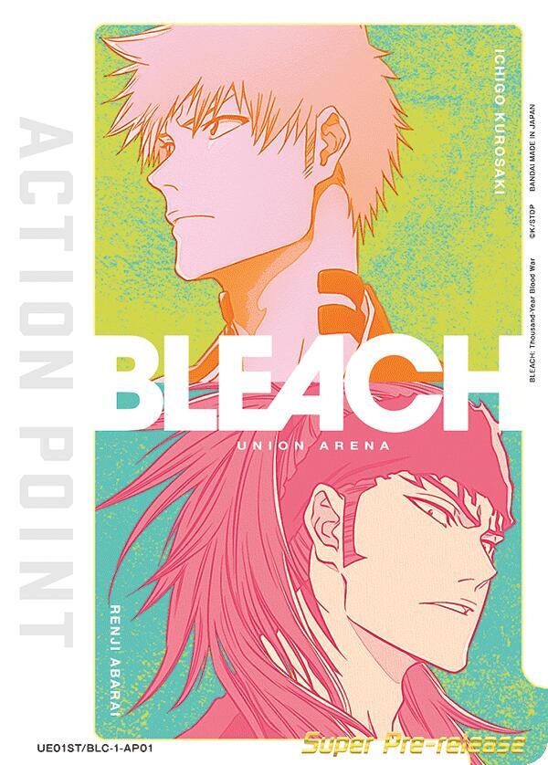 Action Point Card (AP01) (Ichigo Kurosaki/Renji Abarai) (UE01ST/BLC-1-AP01) [UE01ST: BLEACH: Thousand-Year Blood War Super Pre-Release Starter Deck] (English)