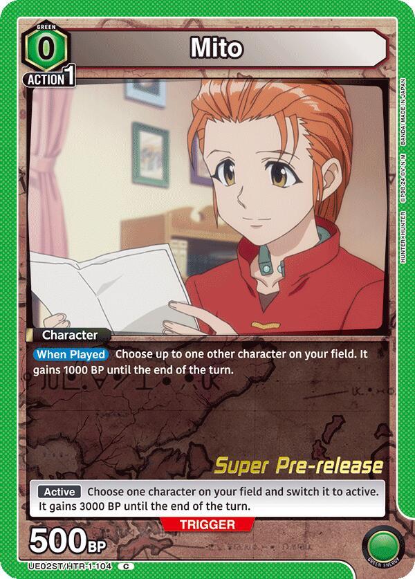 Mito (UE02ST/HTR-1-104) [UE02ST: HUNTER X HUNTER Super Pre-Release Starter Deck]