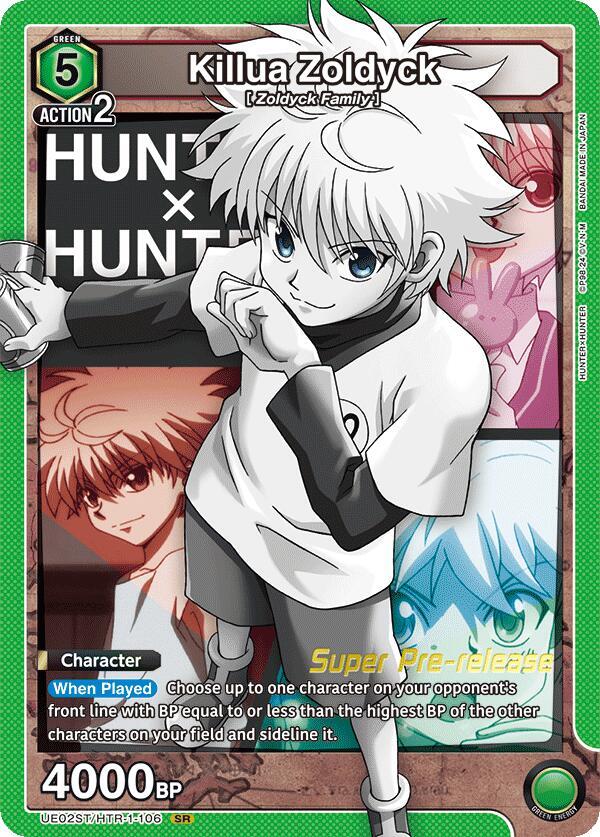 Killua Zoldyck (106) (UE02ST/HTR-1-106) [UE02ST: HUNTER X HUNTER Super Pre-Release Starter Deck]