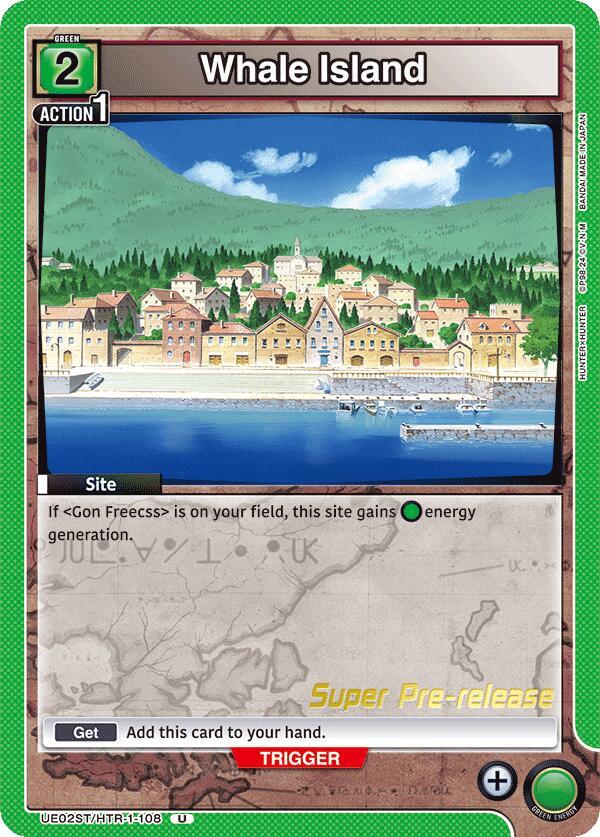 Whale Island (UE02ST/HTR-1-108) [UE02ST: HUNTER X HUNTER Super Pre-Release Starter Deck]