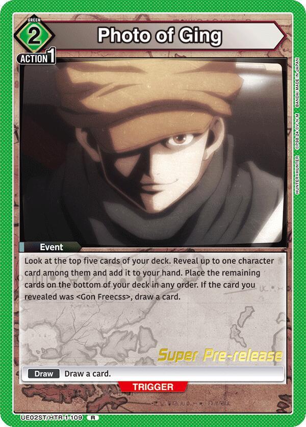 Photo of Ging (UE02ST/HTR-1-109) [UE02ST: HUNTER X HUNTER Super Pre-Release Starter Deck]