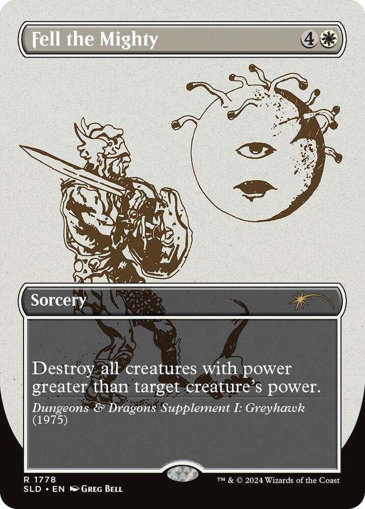 Fell the Mighty [Secret Lair Drop Series]