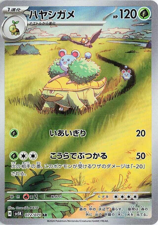 Grotle - 072/071 (072/071) [SV5K: Wild Force] (Japanese)