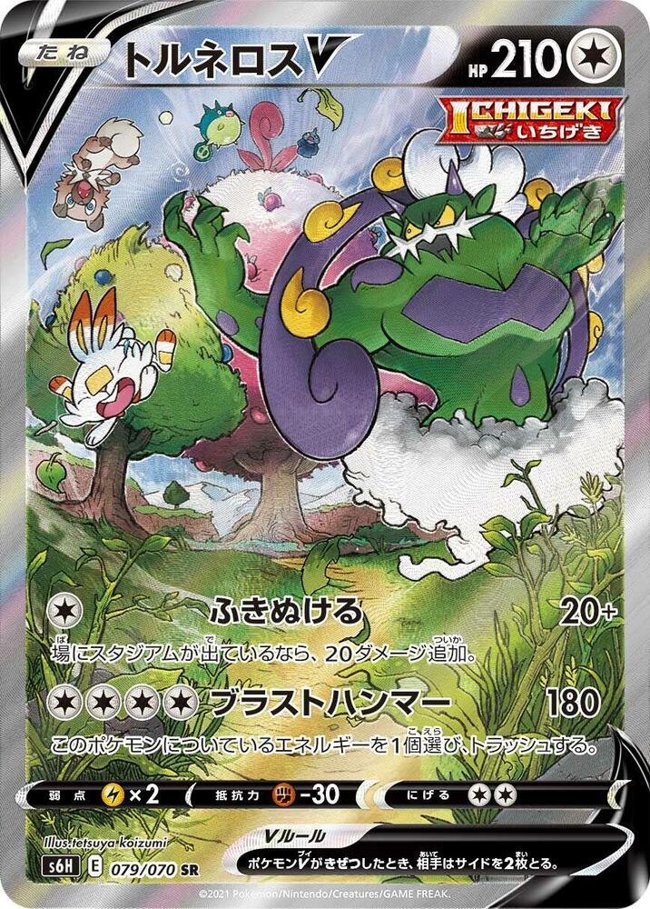 Tornadus V - 079/070 (079/070) [S6H: Silver Lance]