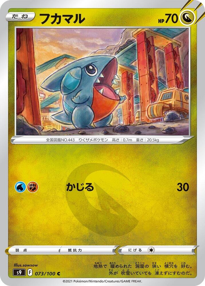 Gible (073/100) [S9: Star Birth]