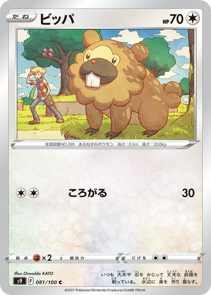 Bidoof (081/100) [S9: Star Birth]