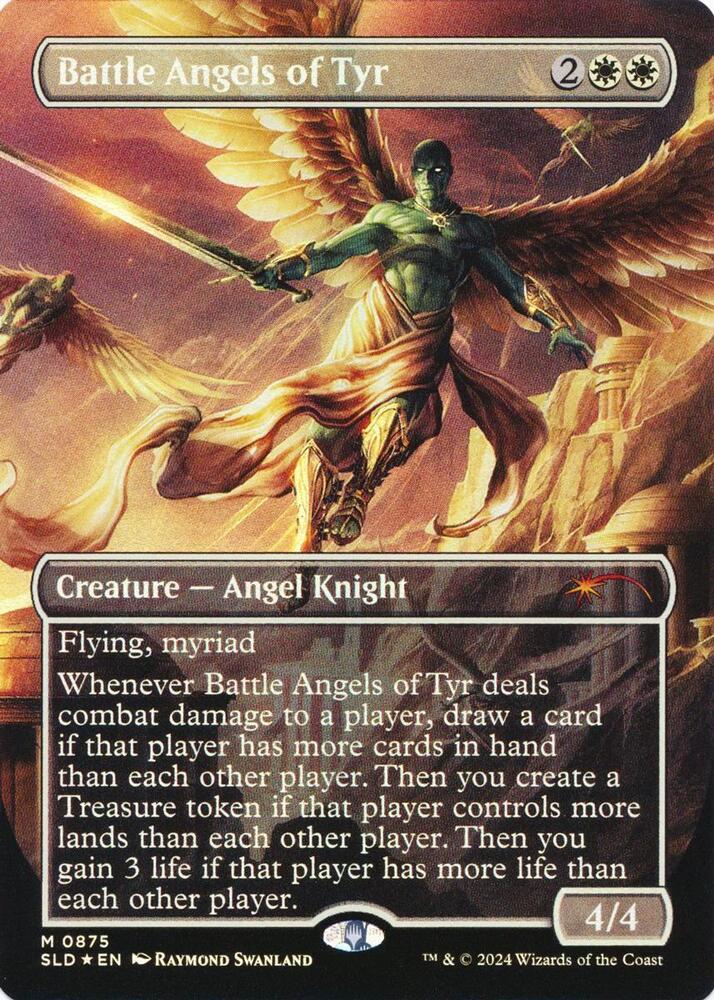 Battle Angels of Tyr (Rainbow Foil) [Secret Lair Drop Series]