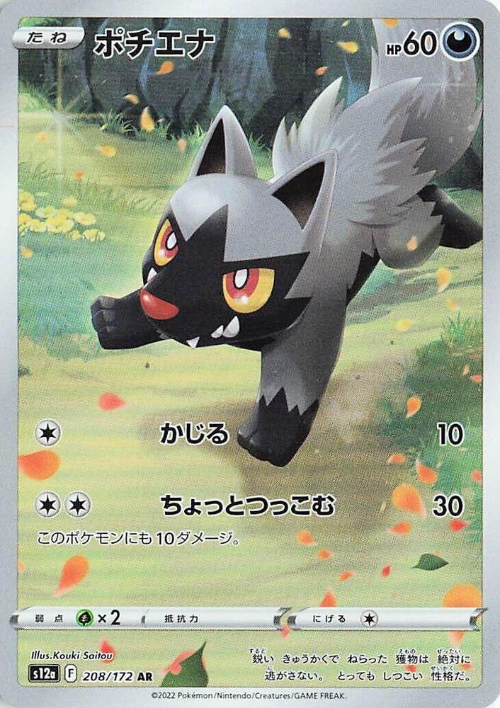 Poochyena - 208/172 (208/172) [S12a: VSTAR Universe] (Japanese)
