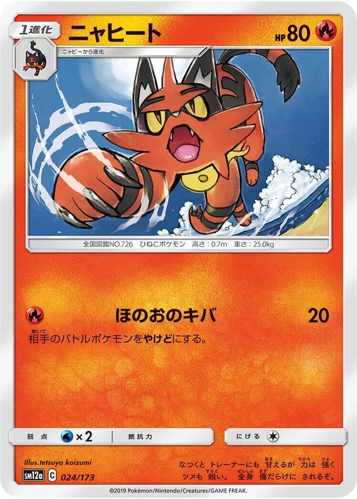 Torracat (024/173) [SM12a: TAG TEAM GX: Tag All Stars] (Japanese)