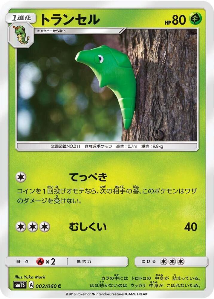 Metapod (002/060) [SM1S: Collection Sun] (Japanese)