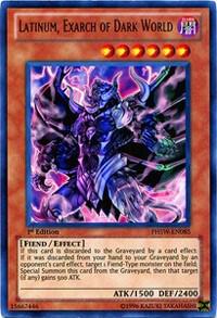 Latinum, Exarch of Dark World [PHSW-EN085] Ultra Rare