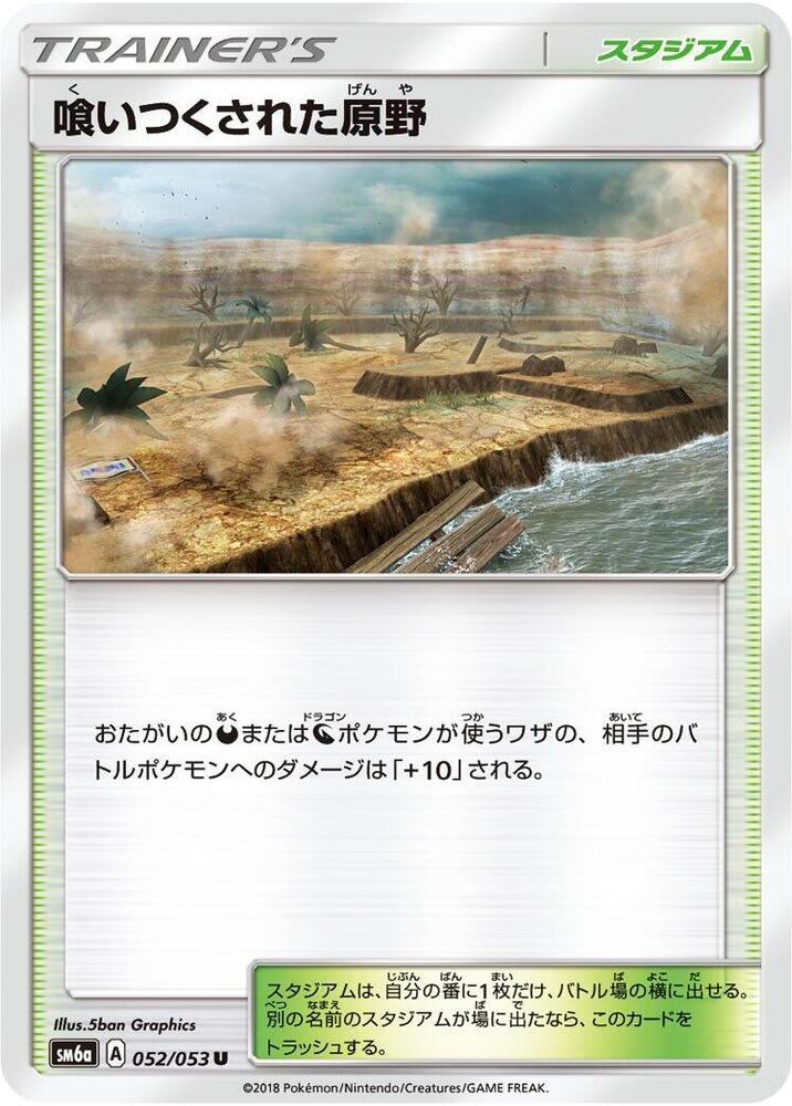 Devoured Field (052/053) [SM6a: Dragon Storm] (Japanese)