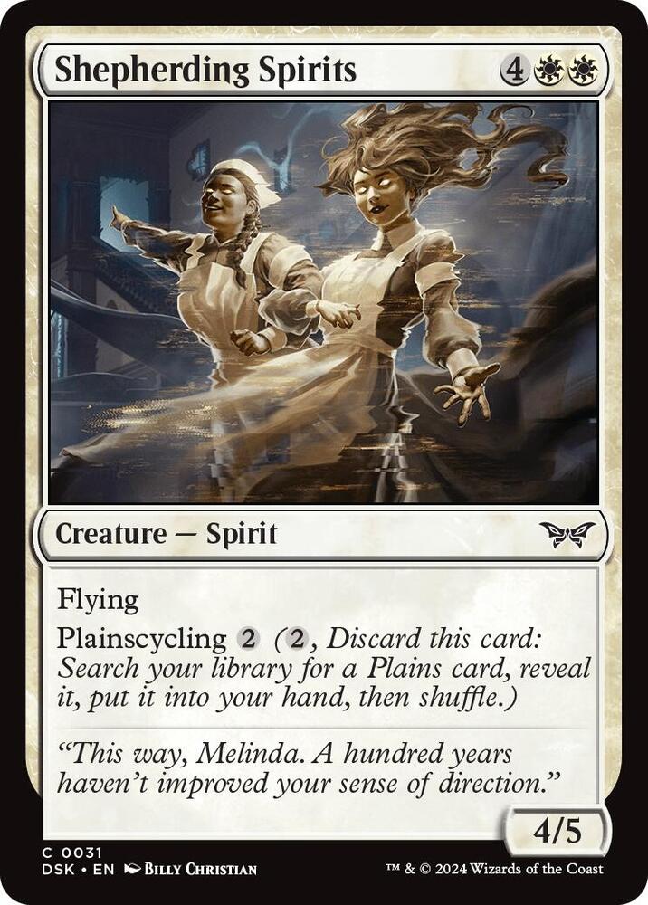 Shepherding Spirits [Duskmourn: House of Horror]