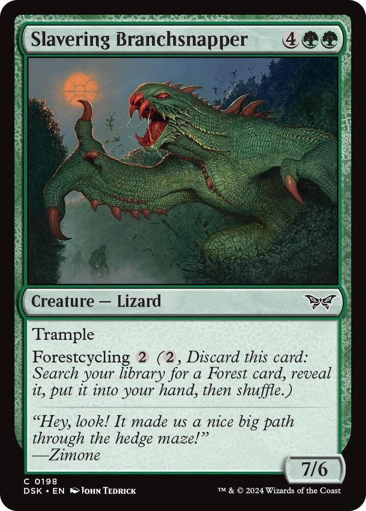 Slavering Branchsnapper [Duskmourn: House of Horror]
