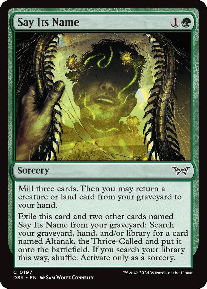 Say Its Name [Duskmourn: House of Horror]