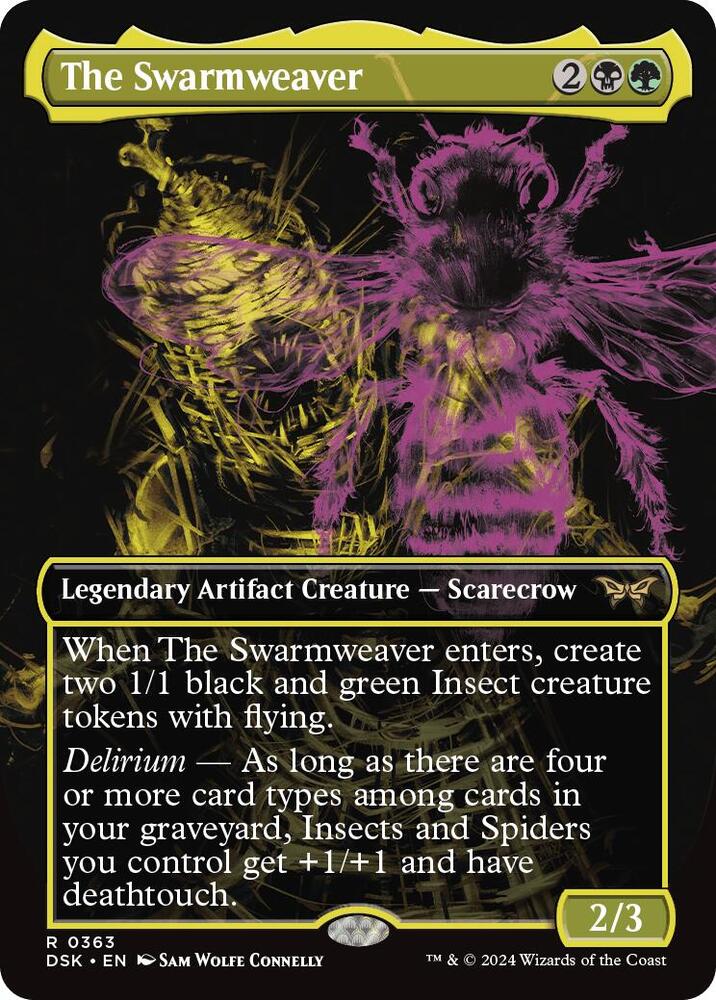 The Swarmweaver (Showcase) [Duskmourn: House of Horror]