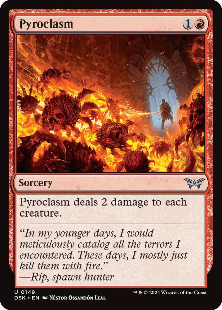 Pyroclasm [Duskmourn: House of Horror]