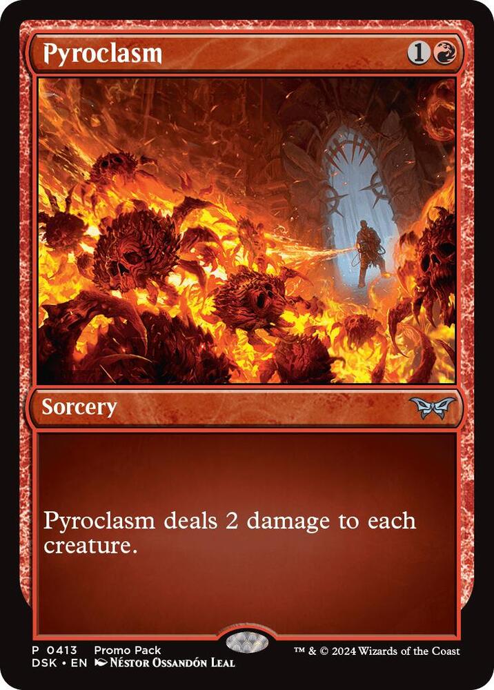 Pyroclasm (Promo Pack) [Duskmourn: House of Horror Promos]