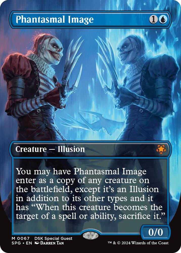 Phantasmal Image (Borderless) [Duskmourn: House of Horror Special Guests]