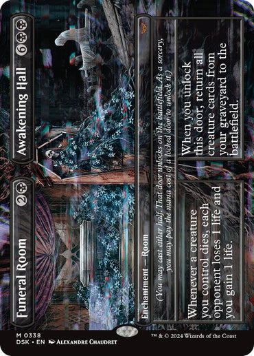 Funeral Room // Awakening Hall (Borderless) [Duskmourn: House of Horror]