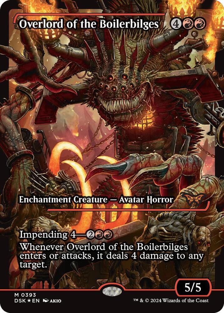 Overlord of the Boilerbilges (Japan Showcase) (Japanese) [Duskmourn: House of Horror]