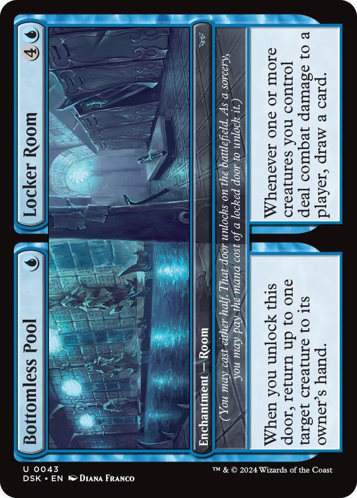 Bottomless Pool // Locker Room [Duskmourn: House of Horror]