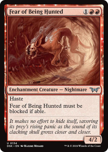 Fear of Being Hunted [Duskmourn: House of Horror]