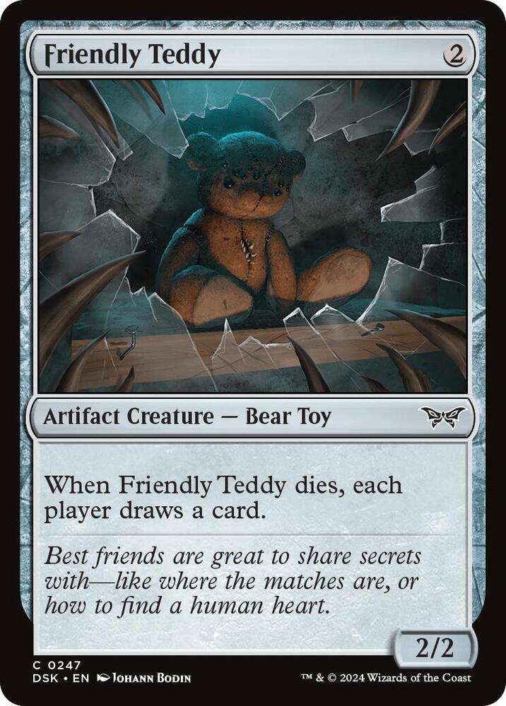 Friendly Teddy [Duskmourn: House of Horror]