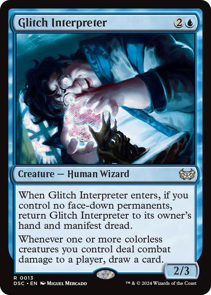 Glitch Interpreter [Duskmourn: House of Horror Commander]