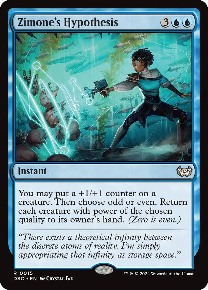 Zimone's Hypothesis [Duskmourn: House of Horror Commander]