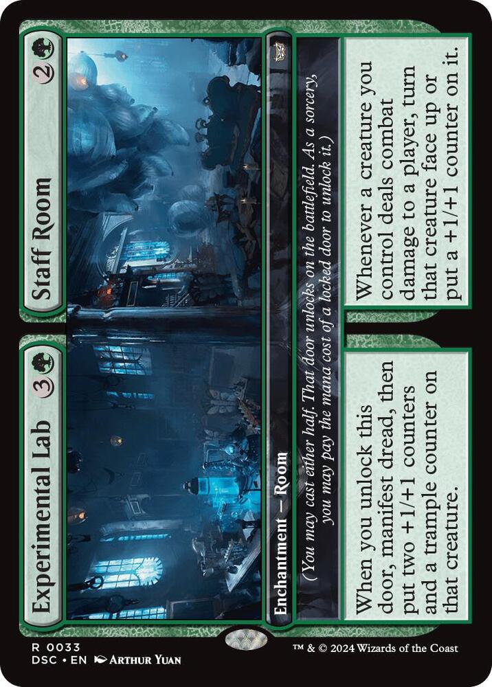 Experimental Lab // Staff Room [Duskmourn: House of Horror Commander]