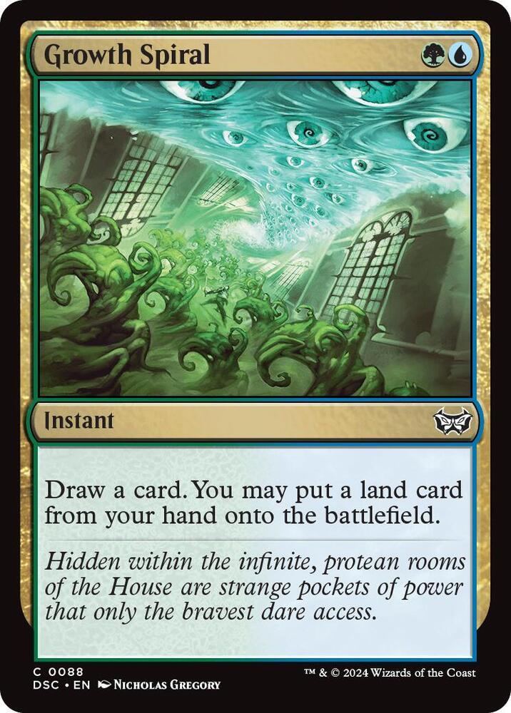 Growth Spiral [Duskmourn: House of Horror Commander]